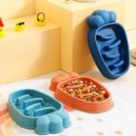 gamelle anti glouton carotte pour animaux