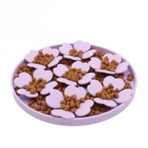 gamelle anti glouton trèfle pour chien et chat