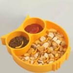 gamelle anti glouton hibou pour chien et chat