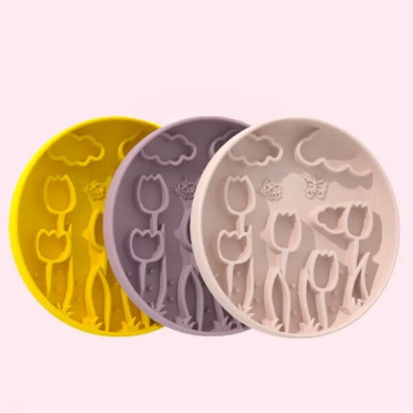 gamelle anti glouton tulipe pour chien et chat
