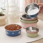 gamelle inox panda pour croquettes