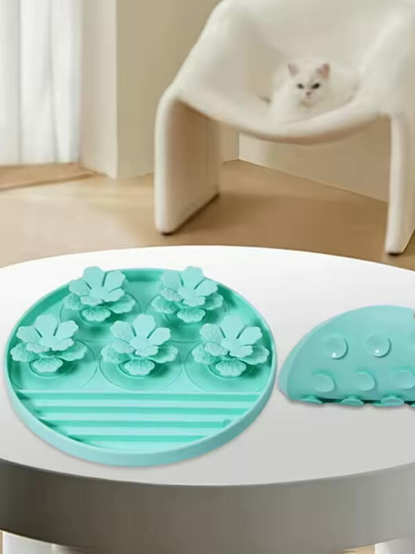 gamelle anti glouton double zone pour animaux