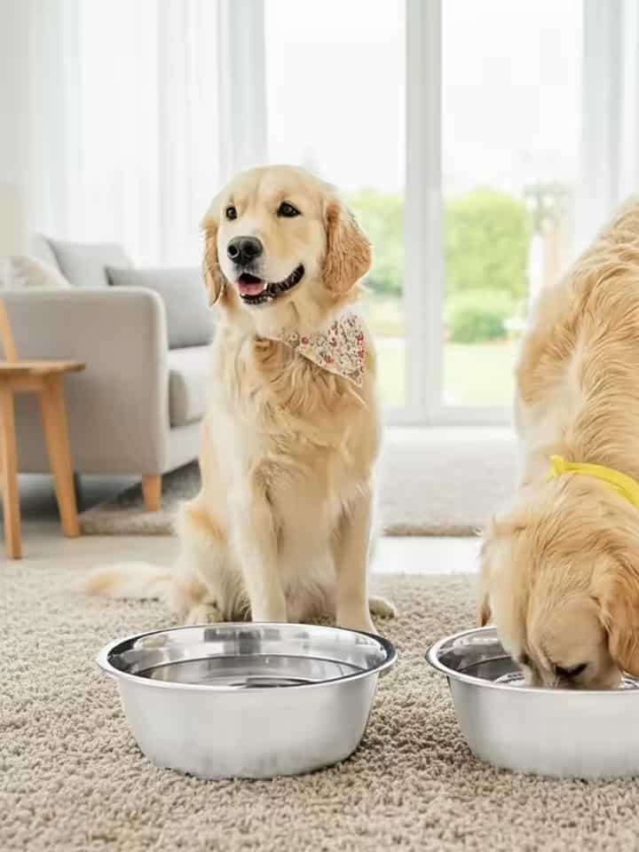 gamelle inox durable pour animaux