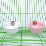 gamelle fixation cage rongeur pour croquettes