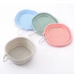 gamelle pliable carré pour chiot et chaton