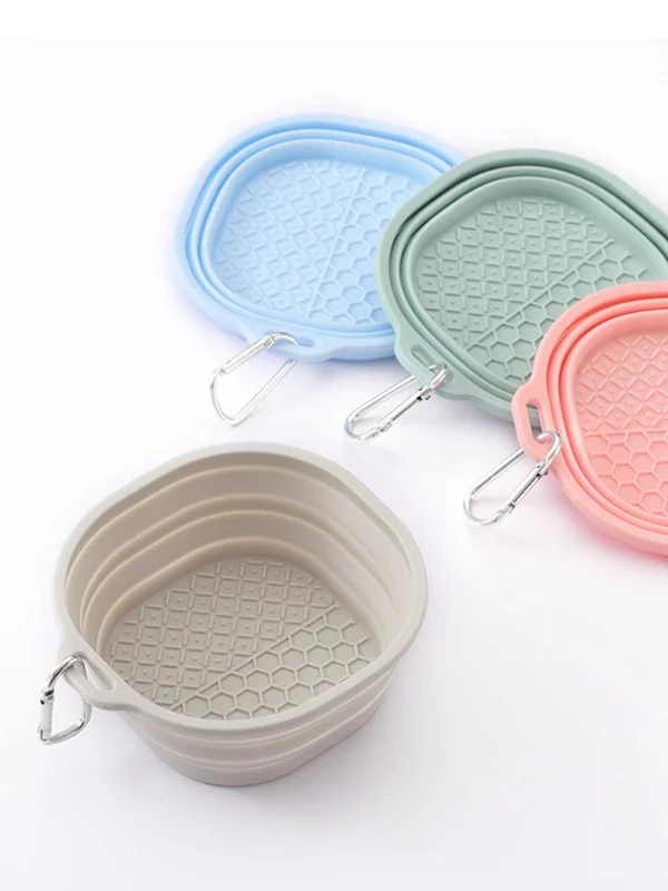 gamelle pliable carré pour animaux