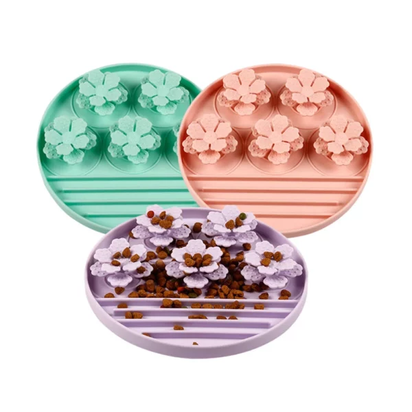 gamelle anti glouton double zone pour animal