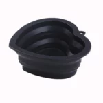 gamelle pliable coeur noir