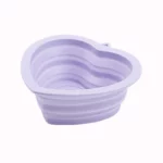 gamelle pliable coeur violet