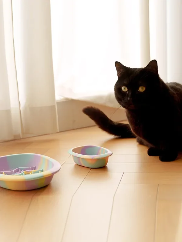 gamelle anti glouton oeuf pour chien et chat