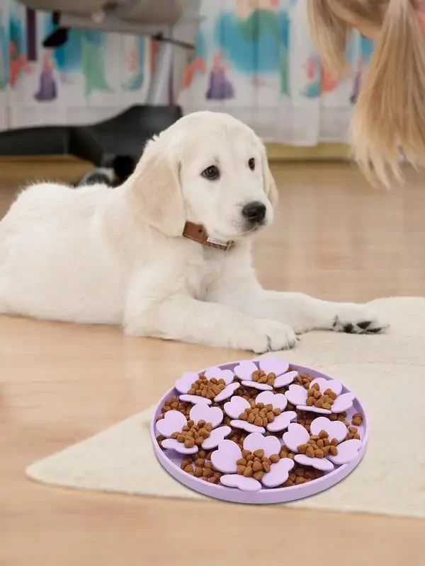 gamelle anti glouton trèfle pour animaux