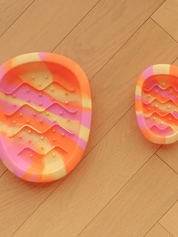 gamelle anti glouton oeuf pour animaux