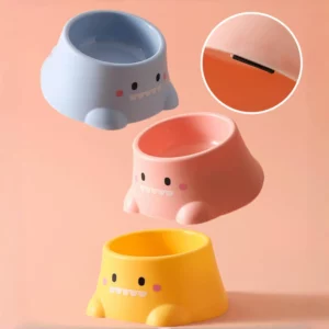 gamelle inclinée dinosaure pour animal