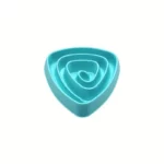 gamelle anti glouton triangle bleu