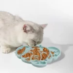 gamelle anti glouton éléphant pour chat