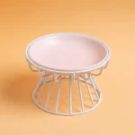 gamelle surélevée support rose