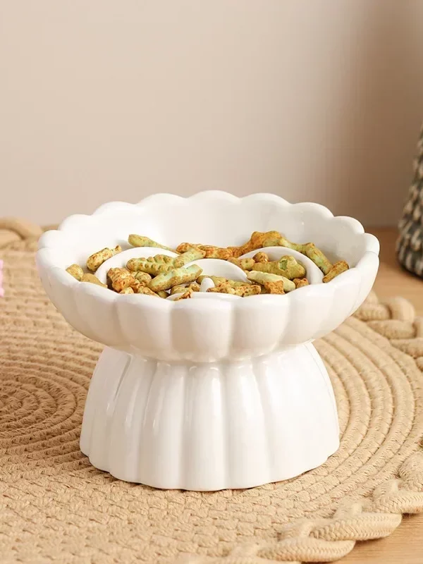 gamelle anti glouton surélevée pour chien et chat