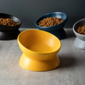 gamelle céramique ergonomique pour chien et chat