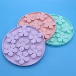 gamelle anti glouton silicone fleur pour animaux