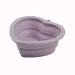 gamelle pliable coeur gris