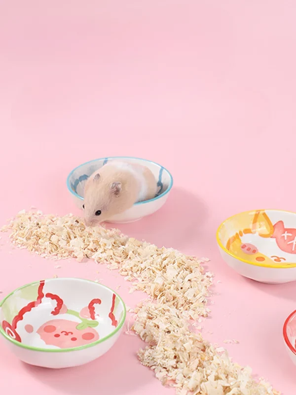gamelle rongeur kawaii pour hamster