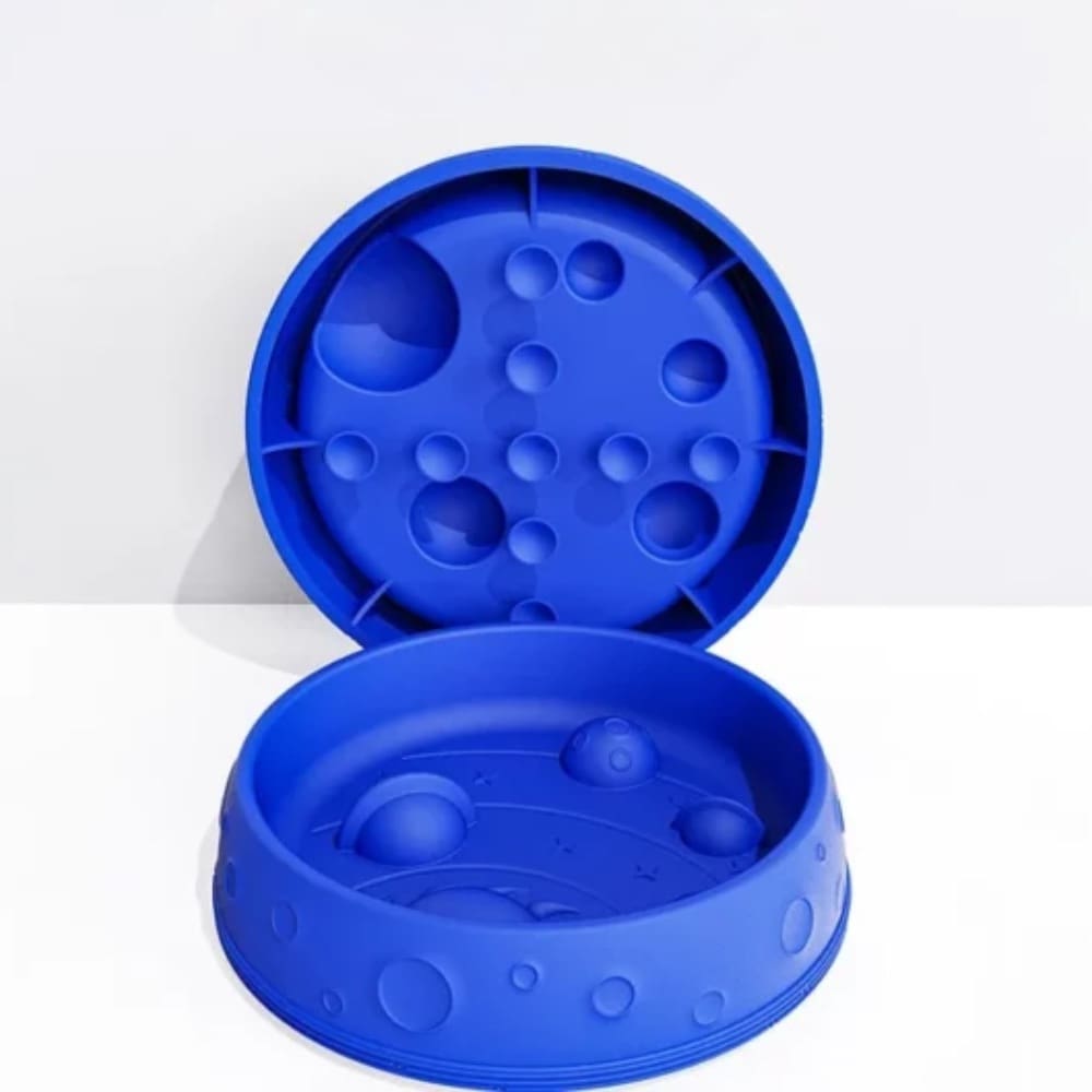 Gamelle Anti Glouton Chien Planète pour chiens et chats