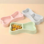 Gamelle Chien Double Os pour chiot et chaton