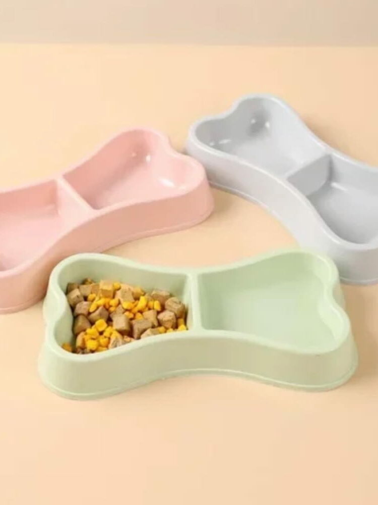 Gamelle Chien Double Os pour animaux