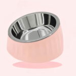 Gamelle Chien Inox Inclinée pour chiot et chaton