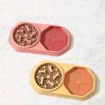 Gamelle Anti-Glouton Chien Double pour chien et chat