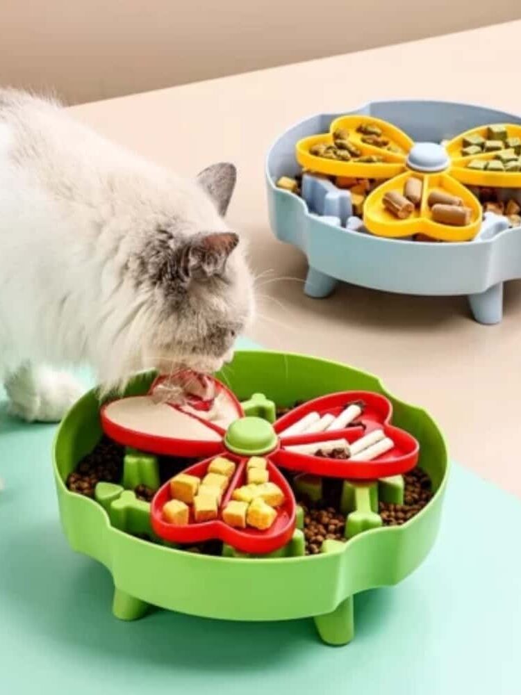 gamelle anti glouton interactive pour animaux