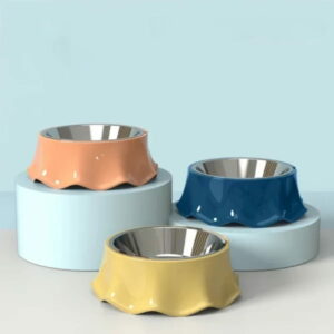 gamelle inox moderne pour animaux
