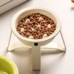 gamelle anti-glouton chien surélevée pour chiot et chaton