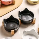 gamelle céramique chat double pour chien et chat
