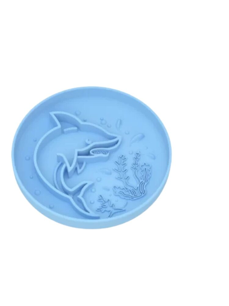 gamelle anti glouton chien requin pour animaux