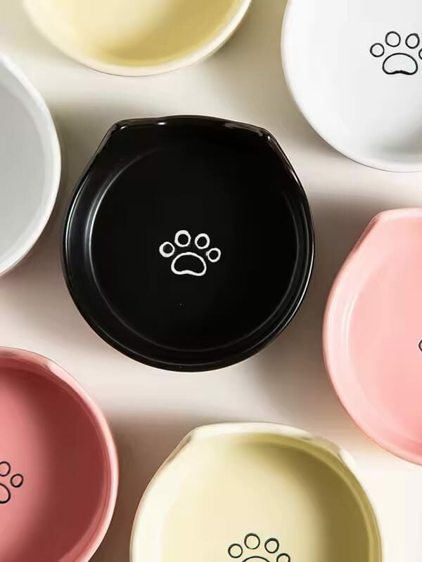 gamelle céramique chat double pour chien et chat