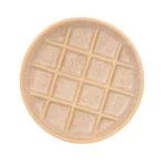 Bol pour animaux avec forme de gaufre, encourage la mastication lente