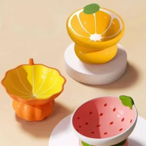 gamelle céramique surélevée fruit pour animaux