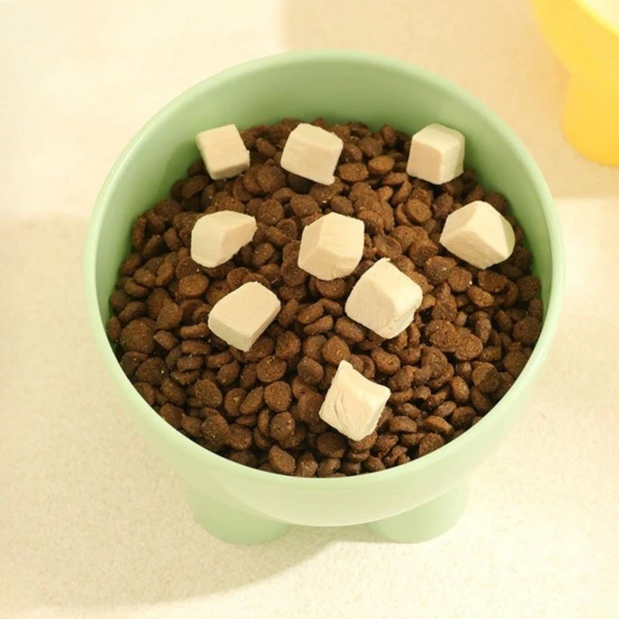 gamelle chat plastique surélevée pour chiens et chats