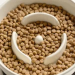 gamelle anti-glouton céramique surélevée pour animal