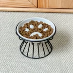gamelle anti glouton chat surélevée pour animal