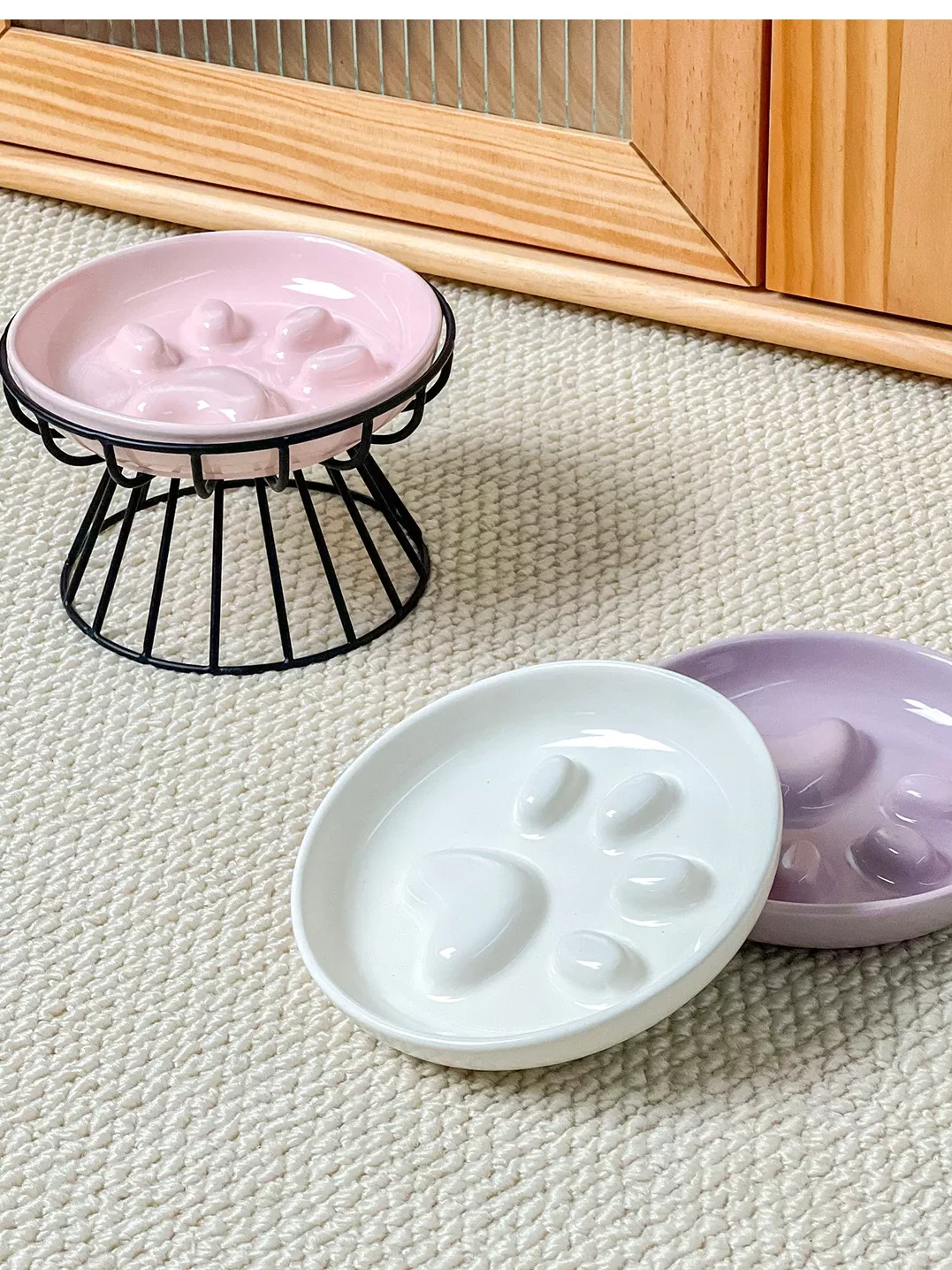 Gamelle Anti Glouton Chat Surélevée pour animal