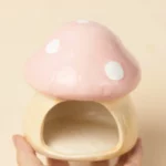 gamelle rongeur céramique rose