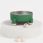 Gamelle surélevée pour chien en acier inoxydable, facile à nettoyer