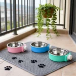 gamelle inox fixable rongeur pour rongeur