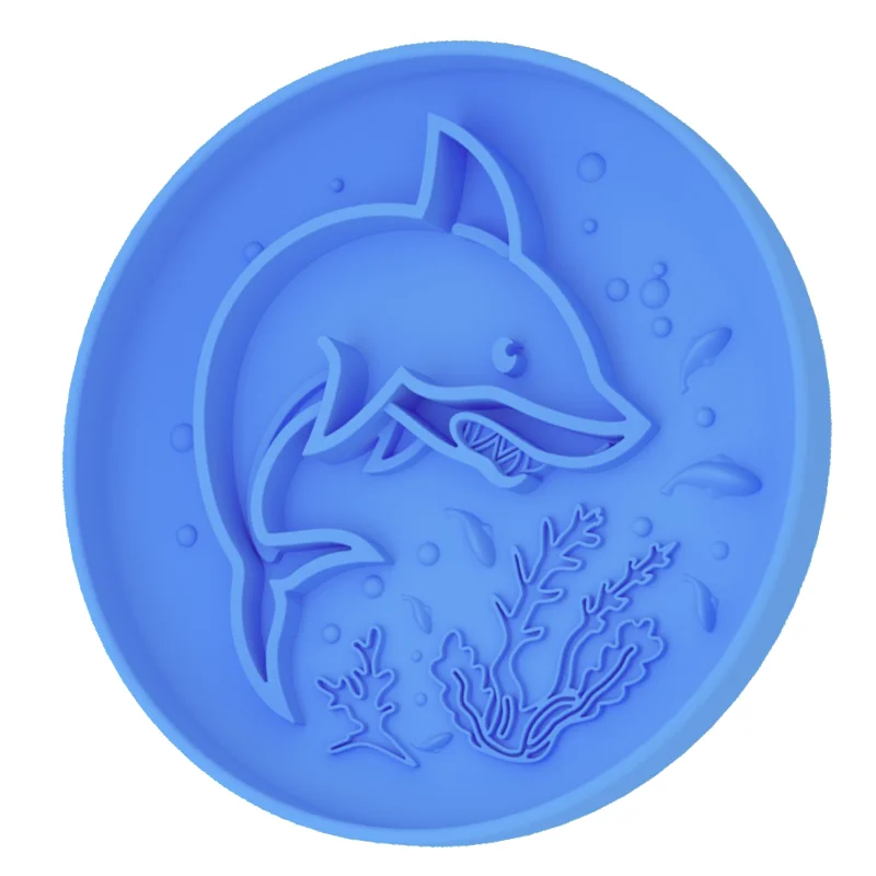 gamelle anti glouton chien requin pour chiens et chats