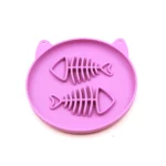 Gamelle en silicone pour chiens, forme de poisson unique