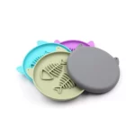 gamelle anti glouton silicone poisson pour chien et chat