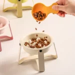 gamelle anti-glouton chien surélevée pour chien et chat