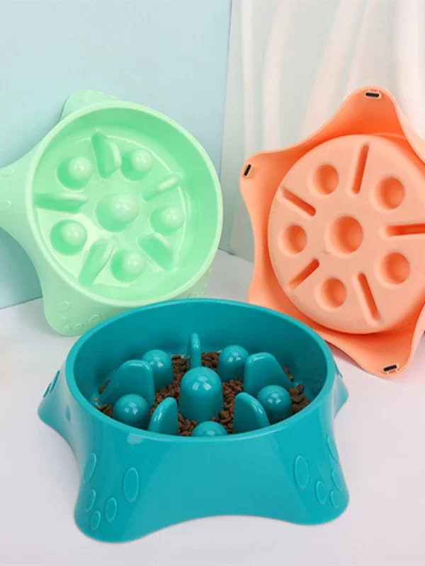 Gamelle Anti Glouton Chien Étoile pour chiens et chats